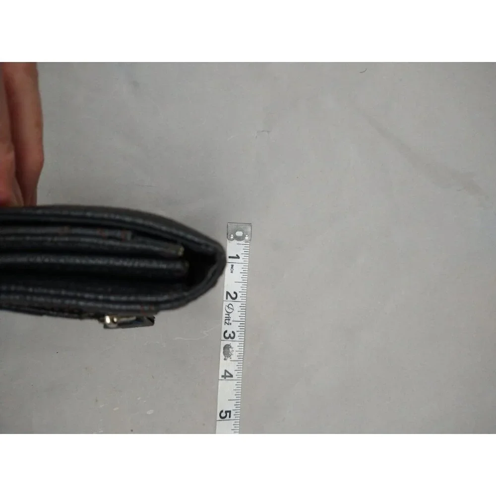 Relic Leather Wallet Brown Zip Pocket Coin Purse‎ Card Slots Bi-Fold Wallet